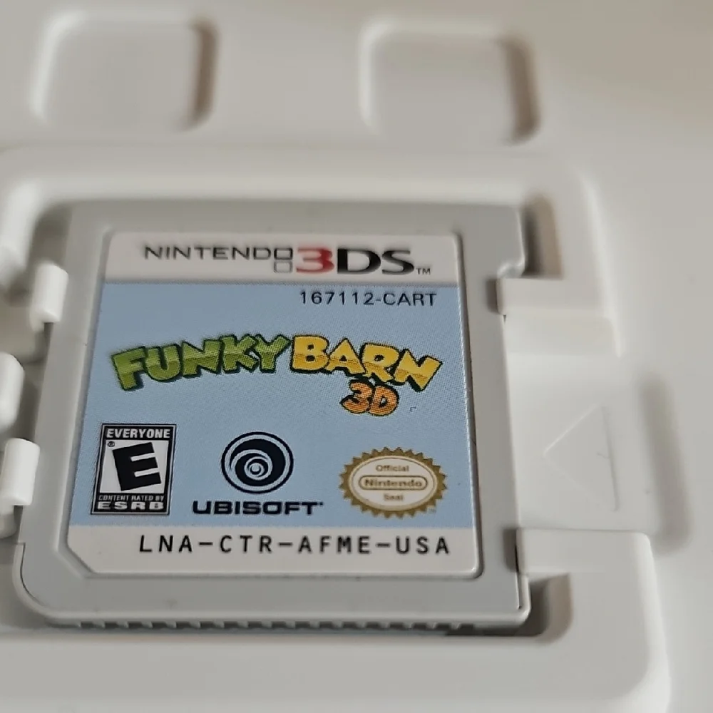 Nintendo 3DS Funky Barn Game - Blue, Green, White, Brown